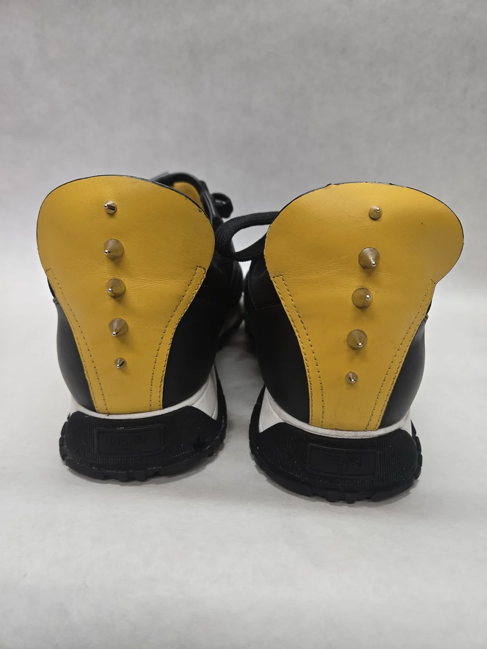 FENDI Bugs Monster Eyes Spime Shoes Sneakers FF SIZE 10 Fits US 10.5